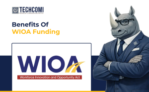 WIOA funding program supporting workforce training and career development
